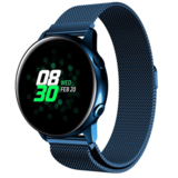 Strap-it Samsung Galaxy Watch Active Milanese Strap (Blue) Strap-it Samsung Galaxy Watch Active Milanese Strap (Blue)