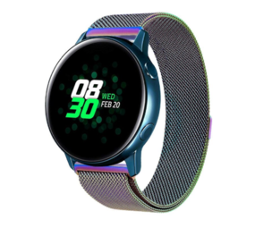 Strap-it Samsung Galaxy Watch Active Milanese Strap (Pearlescent) Strap-it Samsung Galaxy Watch Active Milanese Strap (Pearlescent)