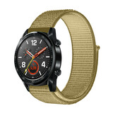 Strap-it Huawei Watch GT 2 Nylon Strap (Olive)