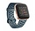Strap-it Fitbit Versa/Versa 2 Breathable Strap (Grey-Blue)