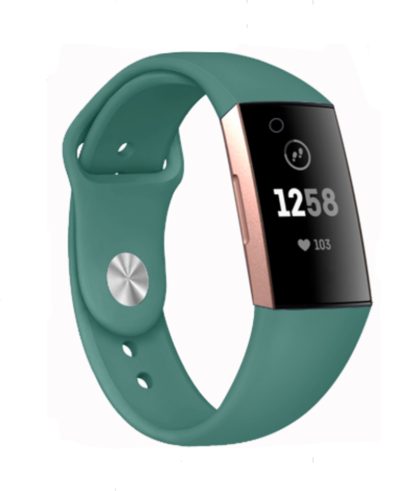 Strap-it Strap-it Fitbit Charge 3 Sport Strap (Pine Green) Strap-it Strap-it Fitbit Charge 3 Sport Strap (Pine Green)