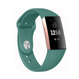 Strap-it Fitbit Charge 3 Sport Strap (Pine Green)