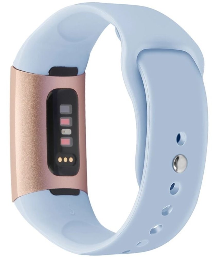 Strap-it Strap-it Fitbit Charge 4 Sport Strap (Light Blue) Strap-it Strap-it Fitbit Charge 4 Sport Strap (Light Blue)