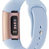 Strap-it Strap-it Fitbit Charge 4 Sport Strap (Light Blue) Strap-it Strap-it Fitbit Charge 4 Sport Strap (Light Blue)