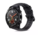 Strap-it Huawei Watch GT 2 Silicone/Leather Strap (Black)