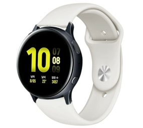 Strap-it Samsung Galaxy Watch Active Sport Strap (White) Strap-it Samsung Galaxy Watch Active Sport Strap (White)