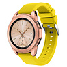 Strap-it Strap-it Samsung Galaxy Watch 42mm Silicone Strap (Yellow) Strap-it Strap-it Samsung Galaxy Watch 42mm Silicone Strap (Yellow)