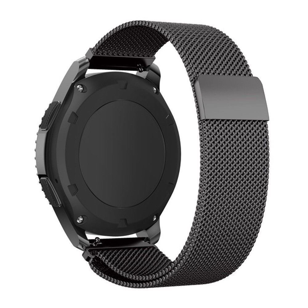 Strap-it Strap-it Samsung Gear S3 Milanese Strap (Black) Strap-it Strap-it Samsung Gear S3 Milanese Strap (Black)