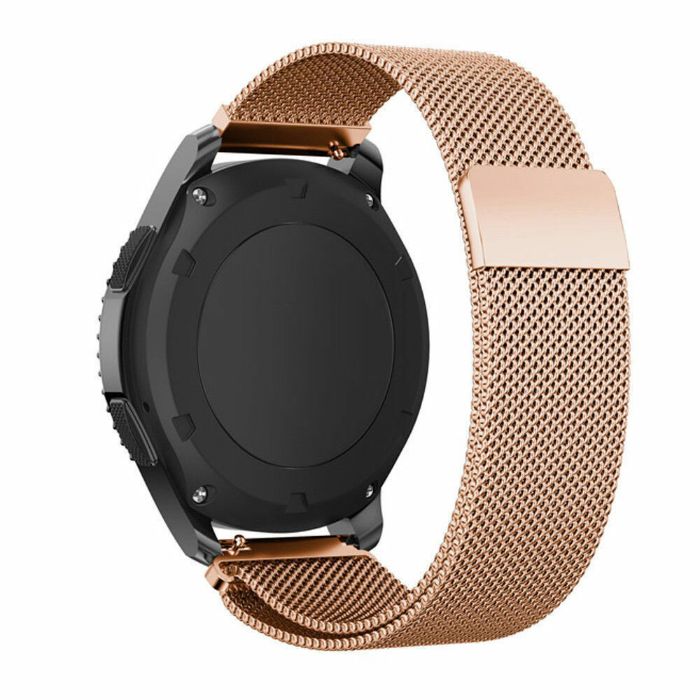 Strap-it Strap-it Samsung Gear S3 Milanese Strap (Rose Gold) Strap-it Strap-it Samsung Gear S3 Milanese Strap (Rose Gold)