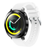 Strap-it Samsung Gear Sport Silicone Strap (White)