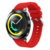 Strap-it Samsung Gear Sport Silicone Strap (Red)