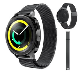 Strap-it Samsung Gear Sport Milanese Strap (Black) Strap-it Samsung Gear Sport Milanese Strap (Black)
