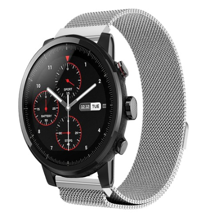 Xiaomi Amazfit Stratos Milanese Strap Silver