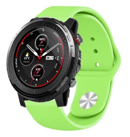 Strap-it Strap-it Xiaomi Amazfit Stratos Sport Strap (Light Green) Strap-it Strap-it Xiaomi Amazfit Stratos Sport Strap (Light Green)
