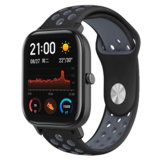Strap-it Xiaomi Amazfit GTS Sport Strap (Black/Grey)