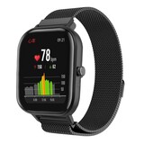 Strap-it Xiaomi Amazfit GTS Milanese Strap (Black)
