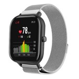 Strap-it Xiaomi Amazfit GTS Milanese Strap (Silver)