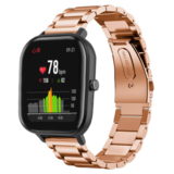 Strap-it Xiaomi Amazfit GTS Link Strap (Rose Gold)