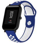 Strap-it Strap-it Xiaomi Amazfit Bip Sport Strap (Blue/White)