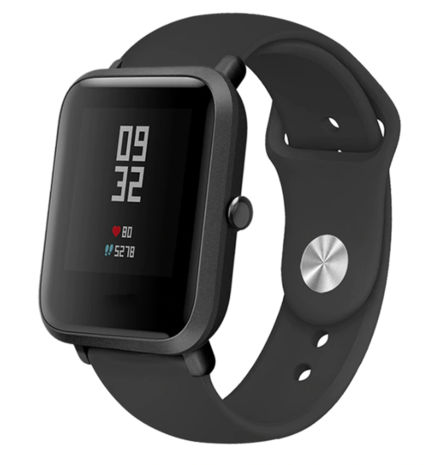 Strap-it Strap-it Xiaomi Amazfit Bip Sport Strap (Black) Strap-it Strap-it Xiaomi Amazfit Bip Sport Strap (Black)