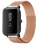 Strap-it Strap-it Xiaomi Amazfit Bip Milanese Strap (Rose Gold)