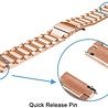 Strap-it Strap-it Xiaomi Amazfit Bip Steel Strap (Rose Gold) Strap-it Strap-it Xiaomi Amazfit Bip Steel Strap (Rose Gold)