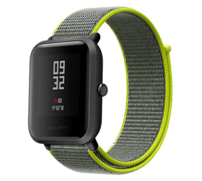 Strap-it Xiaomi Amazfit Bip Nylon Strap (Fluorescent) Strap-it Xiaomi Amazfit Bip Nylon Strap (Fluorescent)