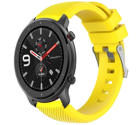 Strap-it Xiaomi Amazfit GTR Silicone Strap (Yellow)