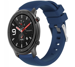 Strap-it Xiaomi Amazfit GTR Silicone Strap (Dark Blue)