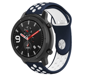 Strap-it Xiaomi Amazfit GTR Sport Strap (Blue/White) Strap-it Xiaomi Amazfit GTR Sport Strap (Blue/White)