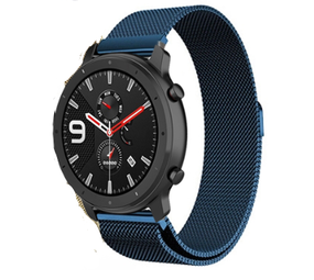 Strap-it Xiaomi Amazfit GTR Milanese Strap (Blue) Strap-it Xiaomi Amazfit GTR Milanese Strap (Blue)