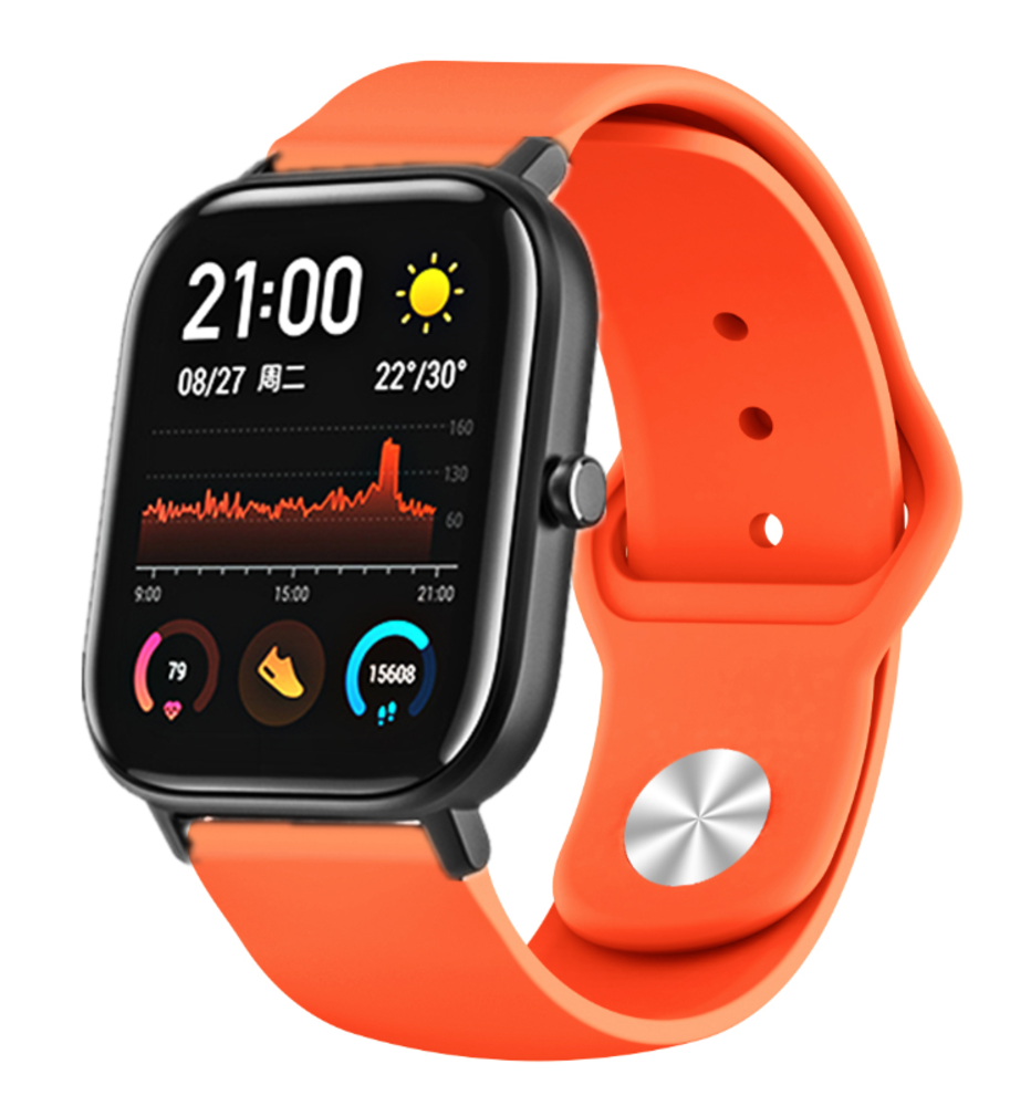 Strap-it Strap-it Xiaomi Amazfit GTS Sport Strap (Orange) Strap-it Strap-it Xiaomi Amazfit GTS Sport Strap (Orange)