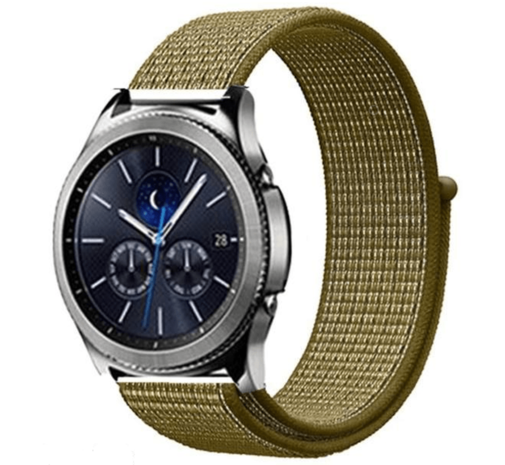 Strap-it Strap-it Samsung Gear S3 Nylon Strap (Olive) Strap-it Strap-it Samsung Gear S3 Nylon Strap (Olive)