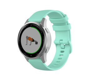 Strap-it Garmin Vivoactive 4s Silicone Strap 40mm Aqua
