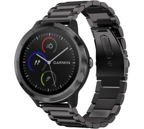 Strap-it Garmin Vivomove 3s Link Strap 39mm (Black) Strap-it Garmin Vivomove 3s Link Strap 39mm (Black)