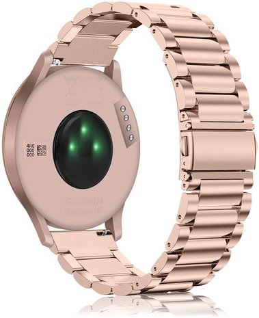 Strap-it Strap-it Garmin Vivomove 3s Link Strap 39mm (Rose Gold) Strap-it Strap-it Garmin Vivomove 3s Link Strap 39mm (Rose Gold)