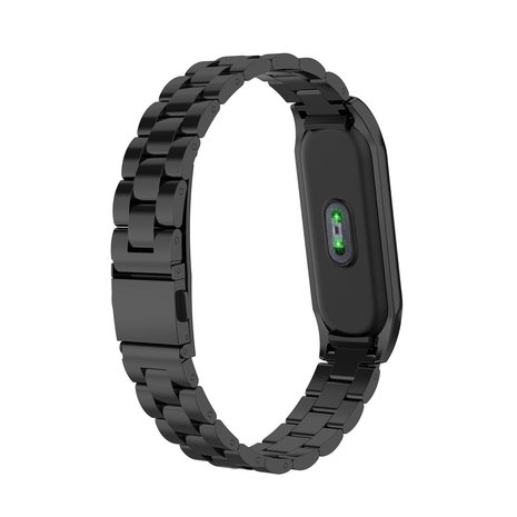 Strap-it Strap-it Xiaomi Mi Band 3/4 Steel Strap (Black) Strap-it Strap-it Xiaomi Mi Band 3/4 Steel Strap (Black)