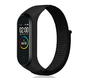 Strap-it Xiaomi Mi Band 3/4 Nylon Strap (Black) Strap-it Xiaomi Mi Band 3/4 Nylon Strap (Black)