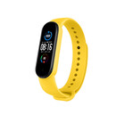 Strap-it Strap-it Xiaomi Mi Band 5 Silicone Strap (Yellow)