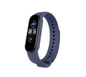 Strap-it Xiaomi Mi Band 5 Silicone Strap (Indigo)
