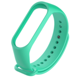 Strap-it Xiaomi Mi Band 3/4 Silicone Strap (Aqua)