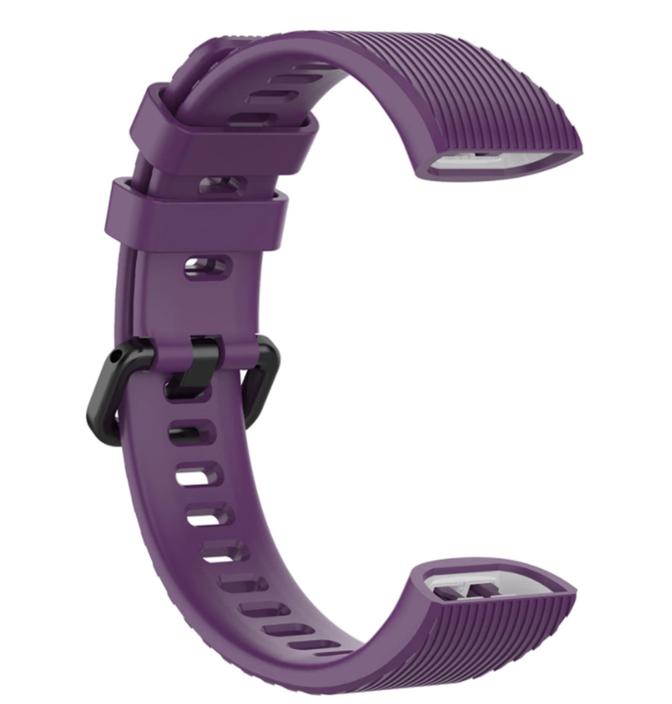 Strap-it Strap-it Huawei Band 3/4 Pro Silicone Strap (Purple)