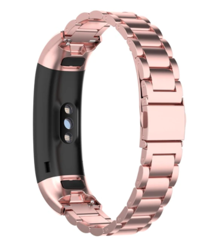Strap-it Strap-it Huawei Band 3/4 Pro Steel Strap (Pink) Strap-it Strap-it Huawei Band 3/4 Pro Steel Strap (Pink)