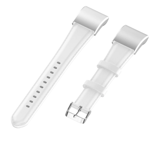 Strap-it Strap-it Huawei Band 3/4 Pro Leather Strap (White) Strap-it Strap-it Huawei Band 3/4 Pro Leather Strap (White)