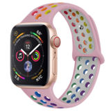 Strap-it Apple Watch Sport Strap (Pink/Rainbow) Strap-it Apple Watch Sport Strap (Pink/Rainbow)