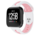 Strap-it Fitbit Versa/Versa 2 Silicone Strap Duo (White/Pink)