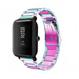 Strap-it Xiaomi Amazfit Bip Steel Strap (Pearlescent) Strap-it Xiaomi Amazfit Bip Steel Strap (Pearlescent)