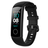 Strap-it Honor Band 4/5 Silicone Strap (Black)