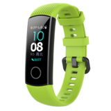 Strap-it Honor Band 4/5 Silicone Strap (Light Green)