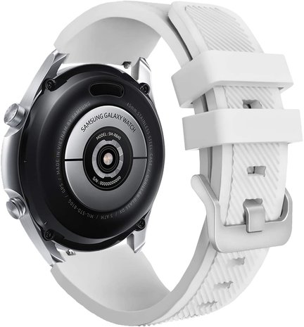 Strap-it Strap-it Samsung Galaxy Watch 3 45mm Silicone Strap (White) Strap-it Strap-it Samsung Galaxy Watch 3 45mm Silicone Strap (White)